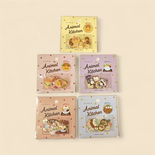 Gaia | Pegatinas Animal Kitchen | Ositos, gatitos y pajaritos