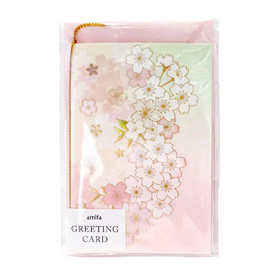 Amifa | Tarjeta Postal |  Sakura Pastel