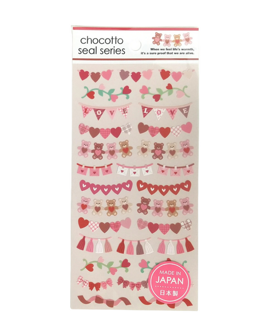 Gaia | Pegatinas Decorativas Chocotto Seal | Love and hearts