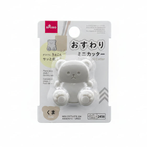 Daiso | Mini cutter – White Bear