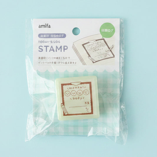 Amifa | Today’s Log Stamp – Registro de salud