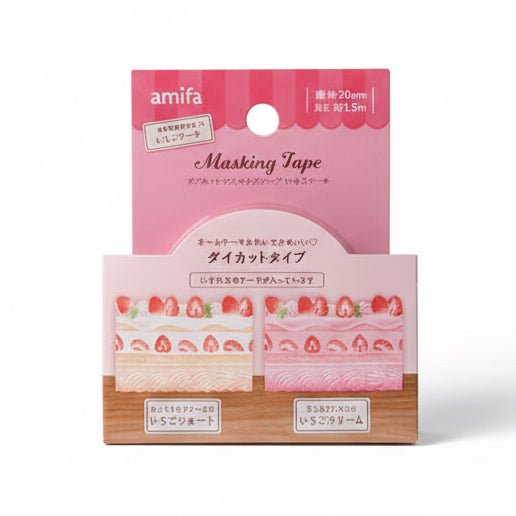 Amifa | Washi Tape – Shortcake de Fresas