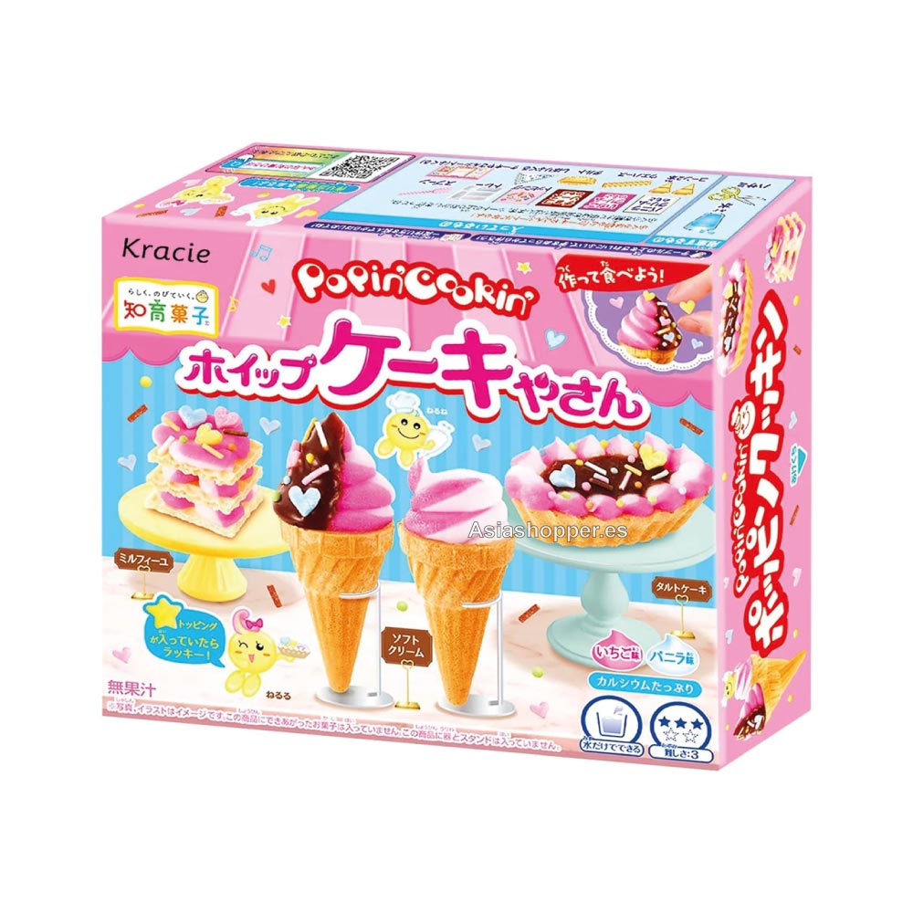 Kracie | Popin’ Cookin’ - Kit de Heladería y Pastelería DIY