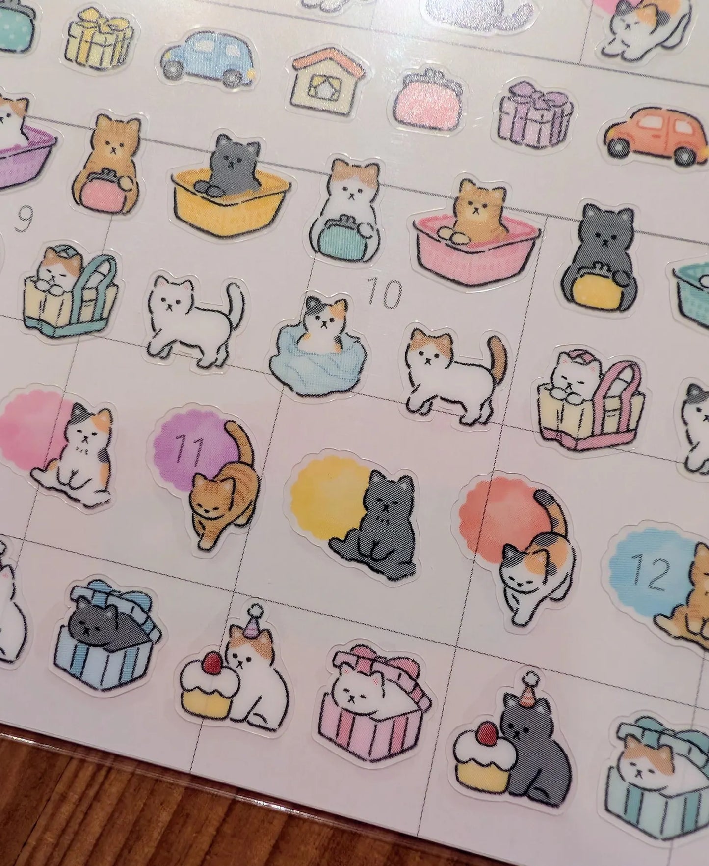 Gaia | Pegatinas para Journal – Gatos