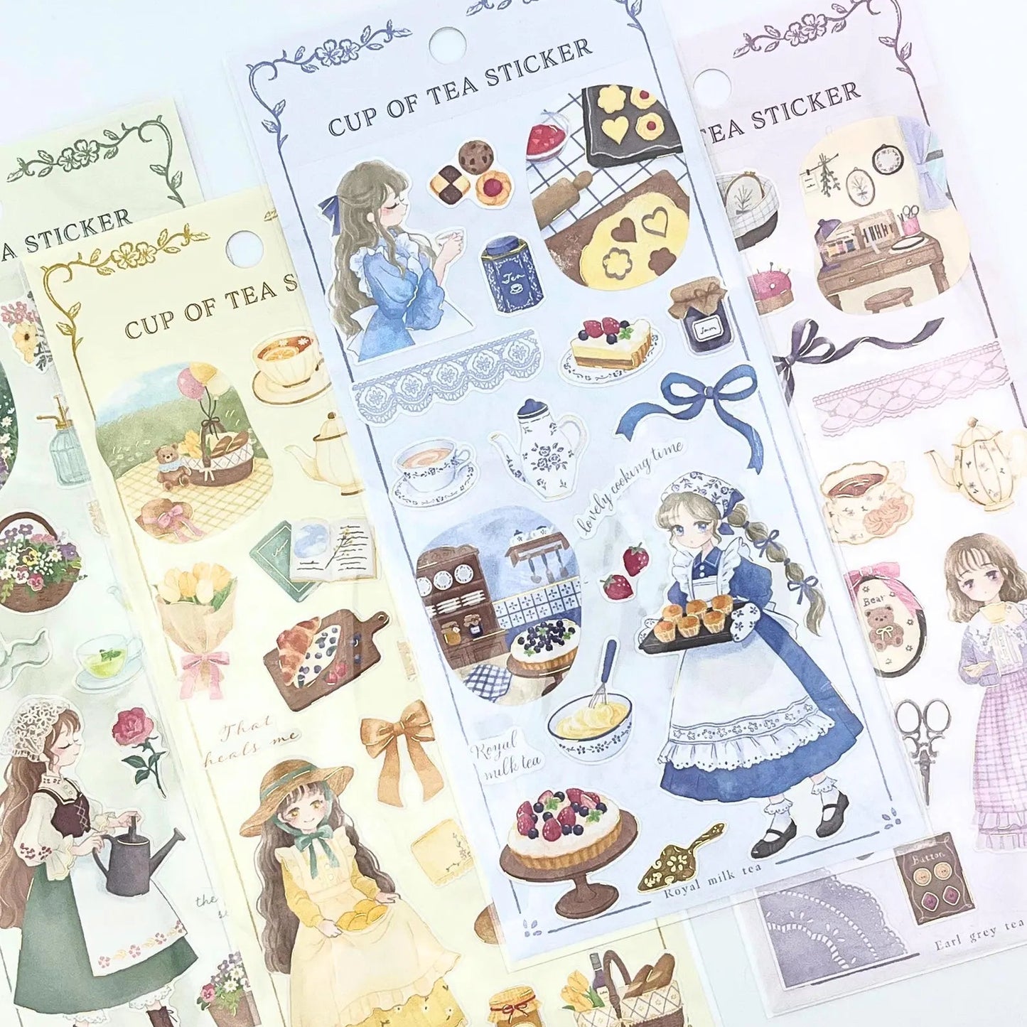 Gaia | Pegatinas decorativas – Dreamy Girls Tea Time