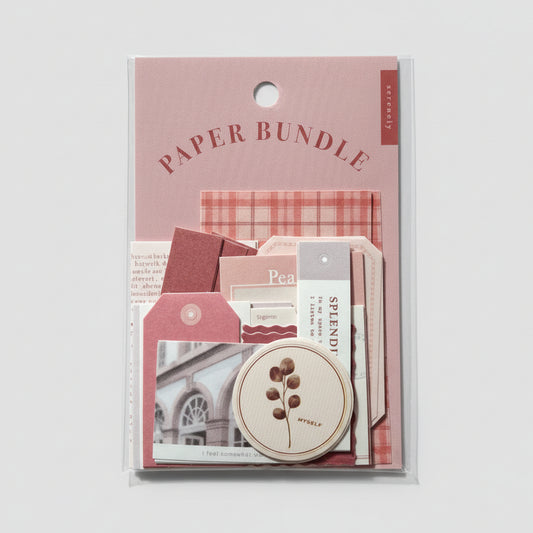 Mind Wave | Set de Pegatinas Collage – Rojo