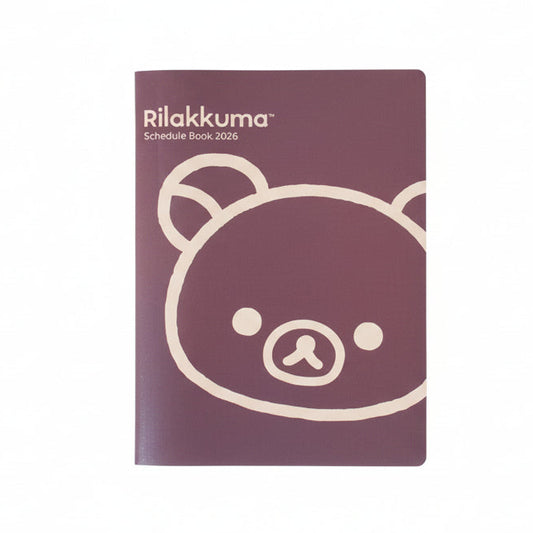 San-X | Agenda mensual B6 Rilakkuma 2026