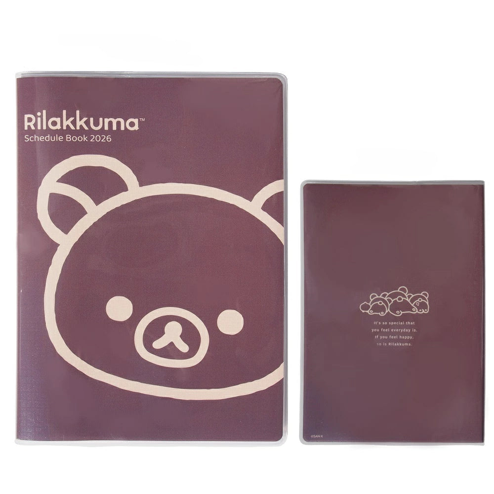 San-X | Agenda mensual B6 Rilakkuma 2026