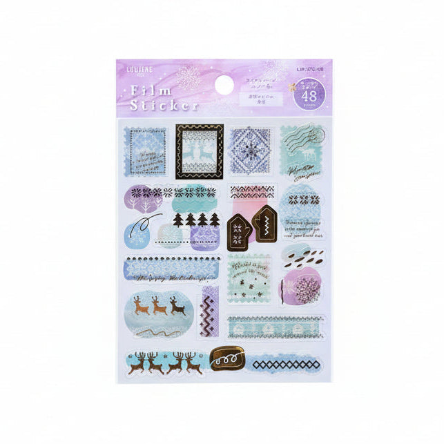 LOUJENE | Pegatinas transparentes – Invierno