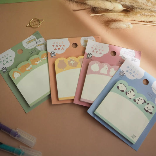 Blocs de notas japonés TSUTSUMU Co Animal Friends
